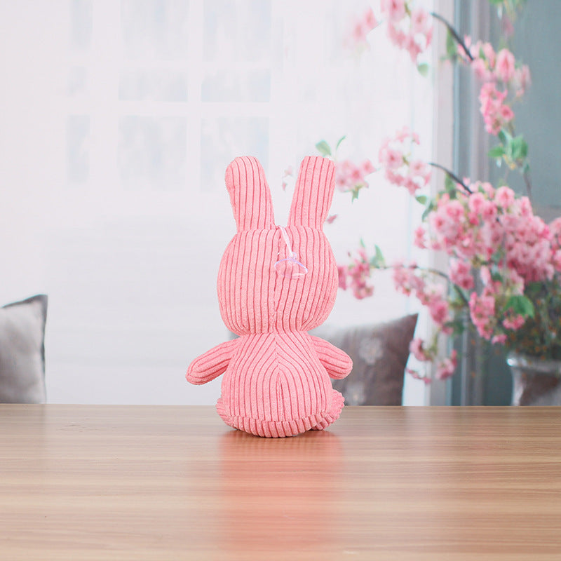 Cute Velvet Rice Rabbit Plush Toy Simulation Cartoon Doll